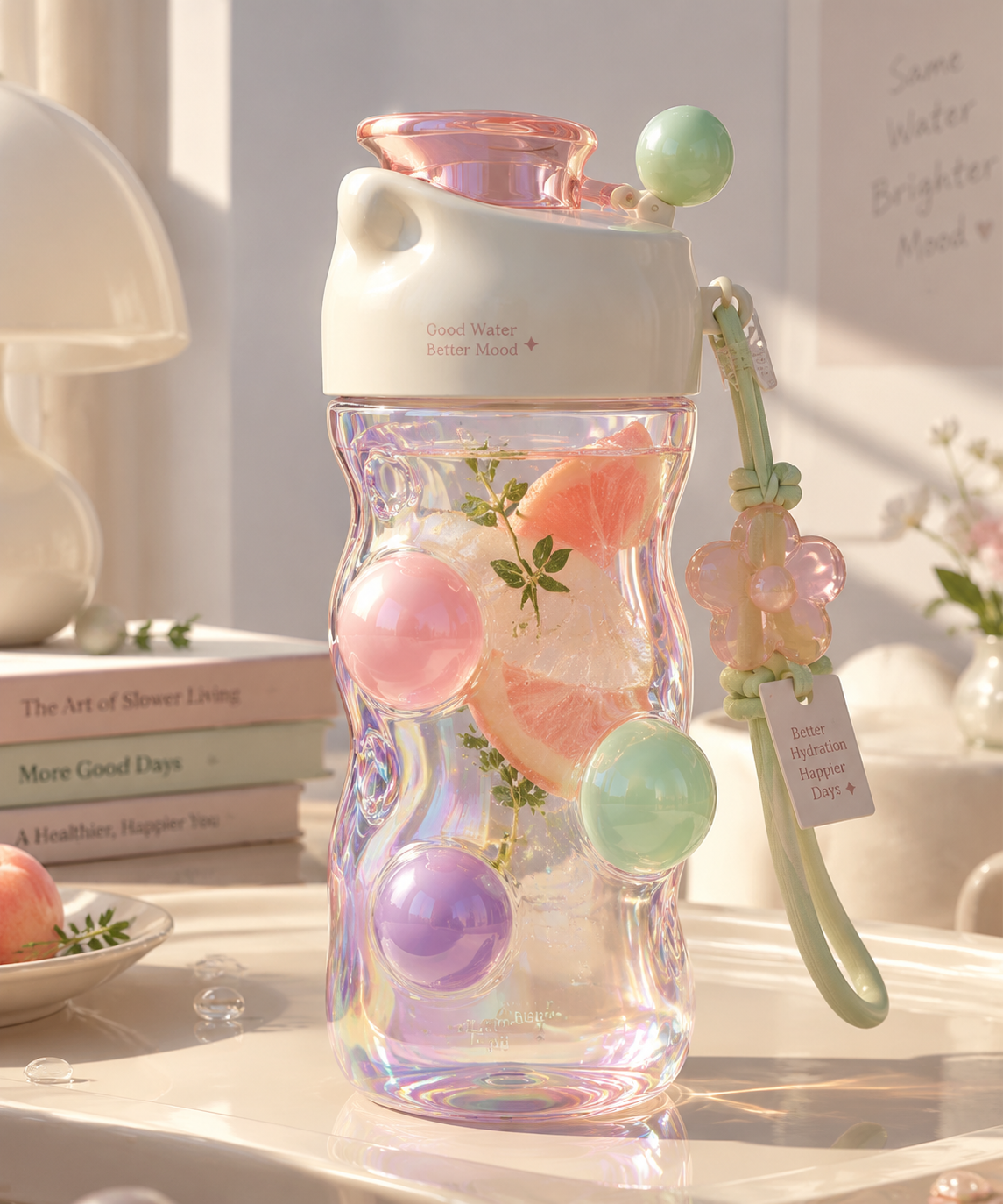 Iridescent Dopamine Water Bottle