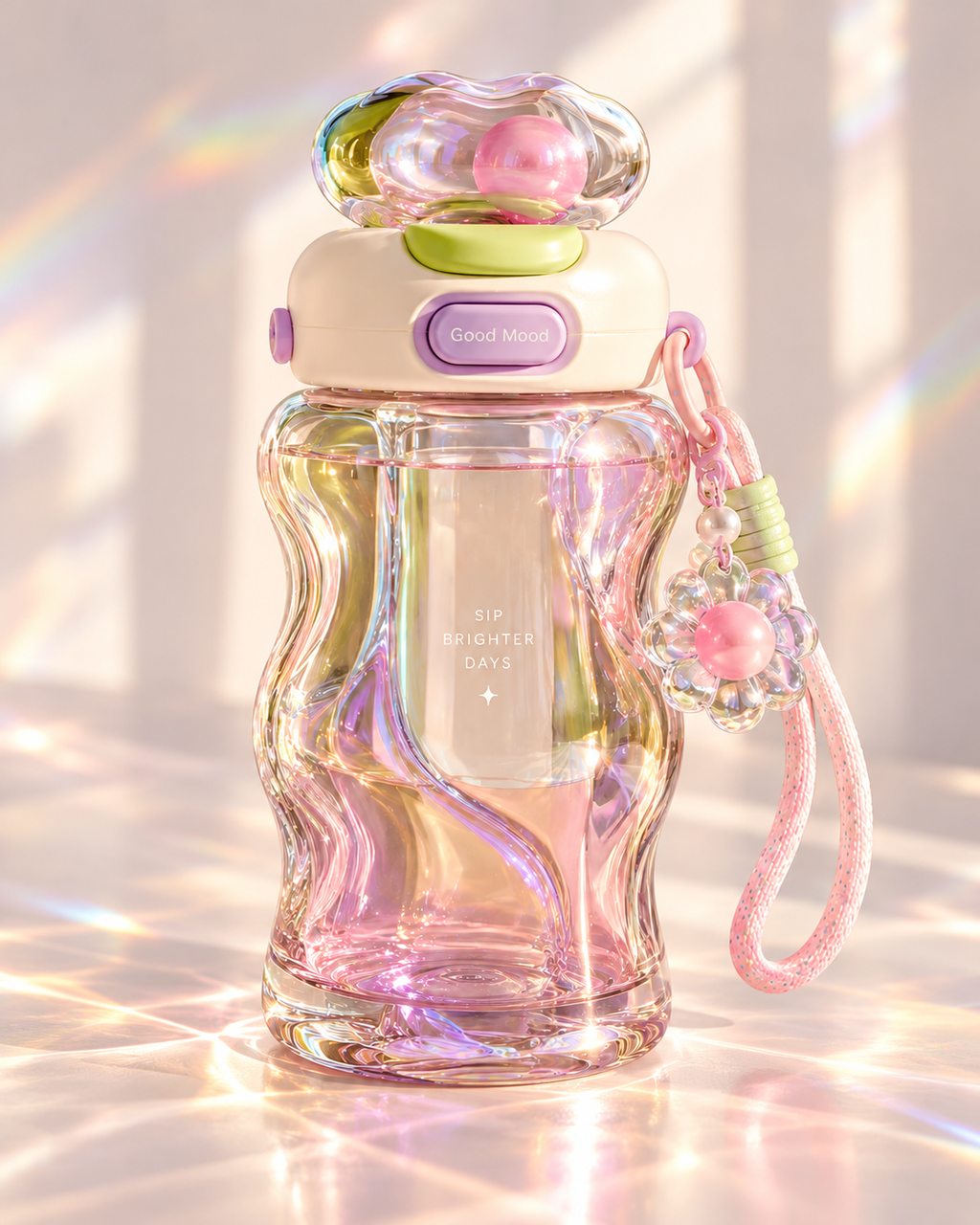 Dreamy Iridescent Water Bottle