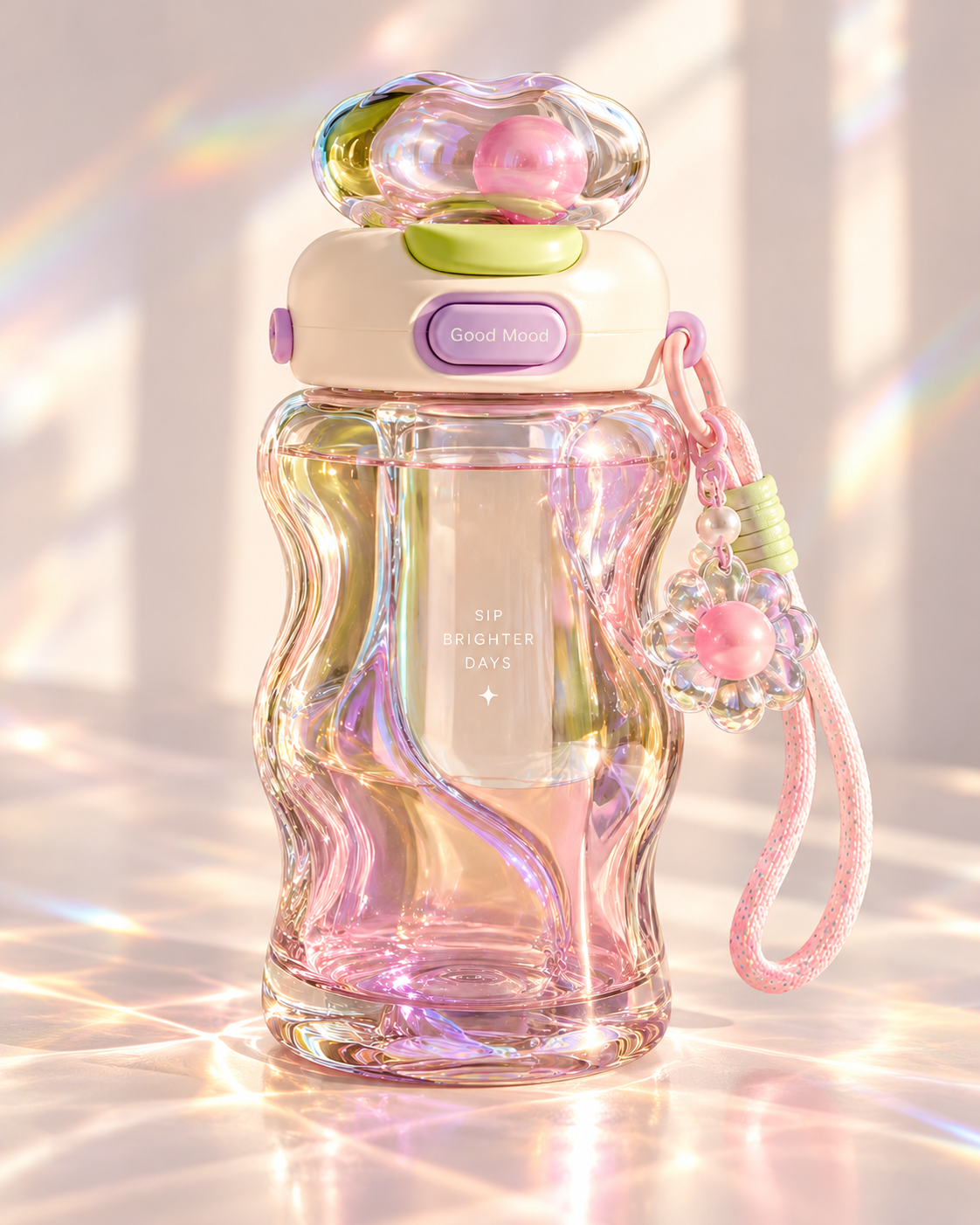 Dreamy Iridescent Water Bottle