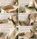 Sculptural Ceramic Mug
