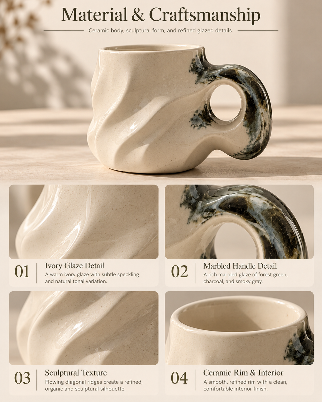 A Sculptural Form for Your Everyday Rituals