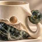 Sculptural Ceramic Mug