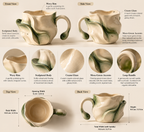 Sculptural Ceramic Mug